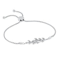 Sterling Silver Diamond Bracelet