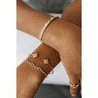 Sterling Silver Diamond Bracelet - Image 3