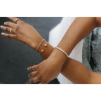 Sterling Silver Diamond Bracelet - Image 4