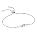 Sterling Silver Diamond Bracelet