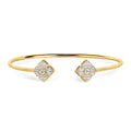 14k Yellow Gold Diamond Bracelet