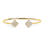 14k Yellow Gold Diamond Bracelet