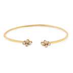 14k Yellow Gold Diamond Bracelet
