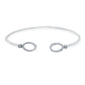14k White Gold Diamond Bracelet