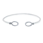 14k White Gold Diamond Bracelet