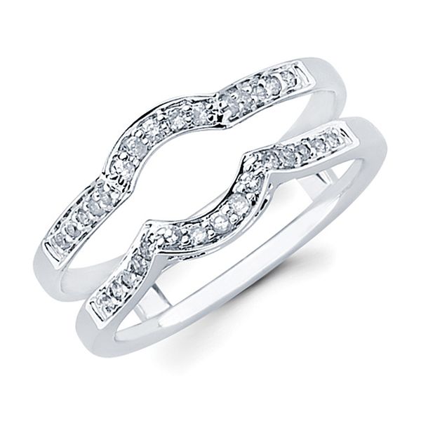 14k White Gold Ring Insert