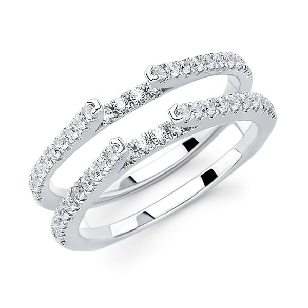 14k White Gold Ring Insert