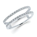 14k White Gold Ring Insert