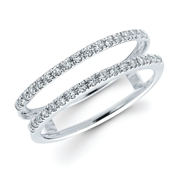 14k White Gold Ring Insert