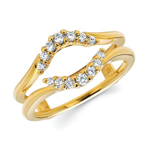14k Yellow Gold Ring Insert
