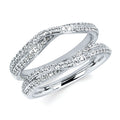 14k White Gold Ring Insert