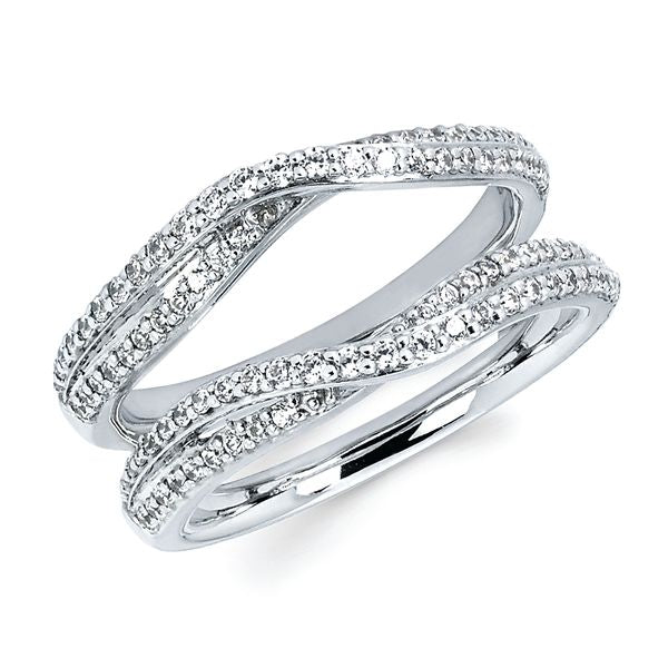 14k White Gold Ring Insert