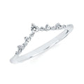14k White Gold Wrap Ring