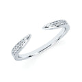 14k White Gold Wrap Ring