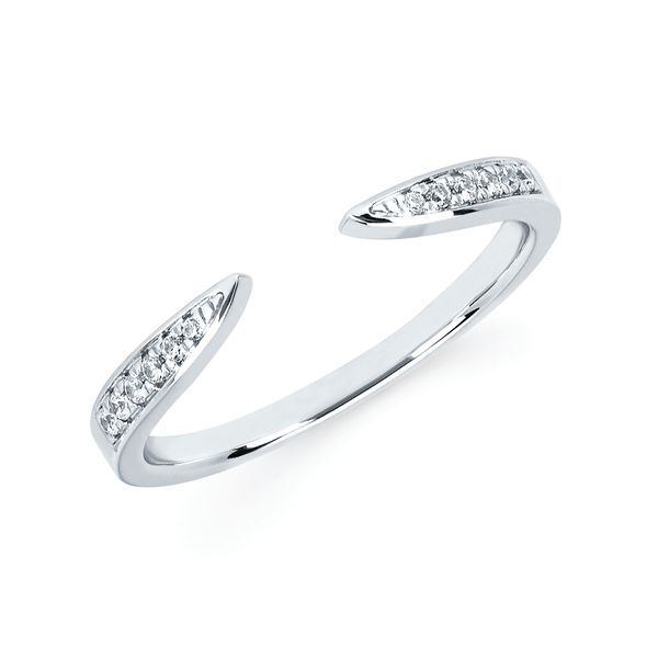 14k White Gold Wrap Ring