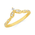 14k Yellow Gold Wrap Ring