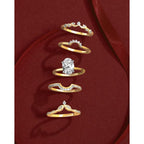 14k Yellow Gold Wrap Ring - Image 2
