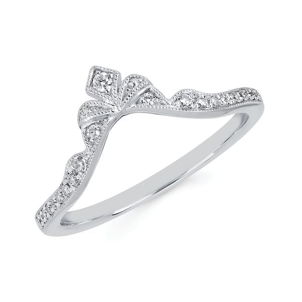 14k White Gold Wrap Ring