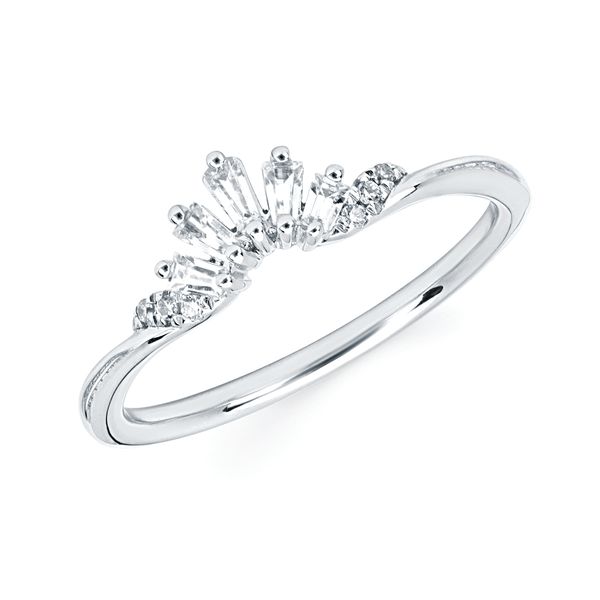 14k White Gold Wrap Ring