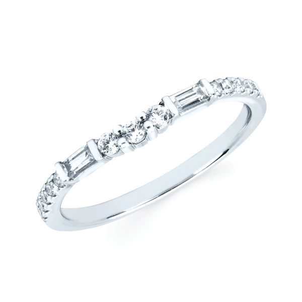 14k White Gold Wrap Ring