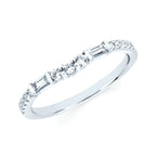 14k White Gold Wrap Ring