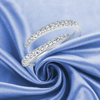 14k White Gold Ring Insert - Image 2
