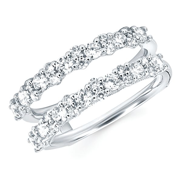 14k White Gold Ring Insert