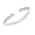14k White Gold Wrap Ring