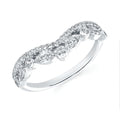 14k White Gold Wrap Ring