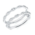 14k White Gold Ring Insert