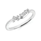 14k White Gold Wrap Ring