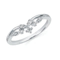 14k White Gold Wrap Ring