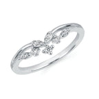 14k White Gold Wrap Ring
