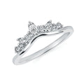 14k White Gold Wrap Ring