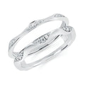 14k White Gold Ring Insert