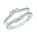 14k White Gold Ring Insert