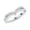 14k White Gold Wrap Ring