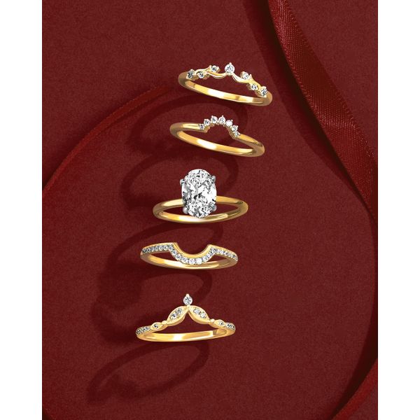 14k Yellow Gold Wrap Ring - Image 2