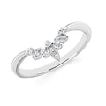14k White Gold Wrap Ring