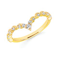 14k Yellow Gold Wrap Ring