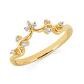 14k Yellow Gold Wrap Ring