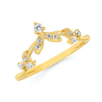 14k Yellow Gold Wrap Ring