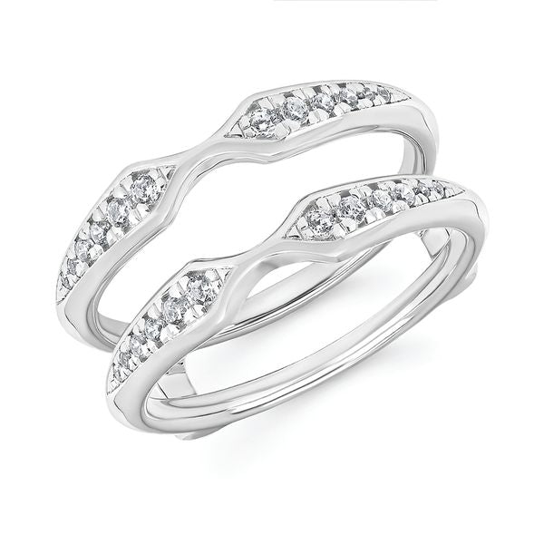 14k White Gold Ring Insert