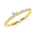 14k Yellow Gold Wrap Ring