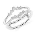 14k White Gold Ring Insert