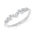 14k White Gold Wrap Ring