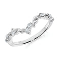 14k White Gold Wrap Ring
