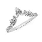 14k White Gold Wrap Ring