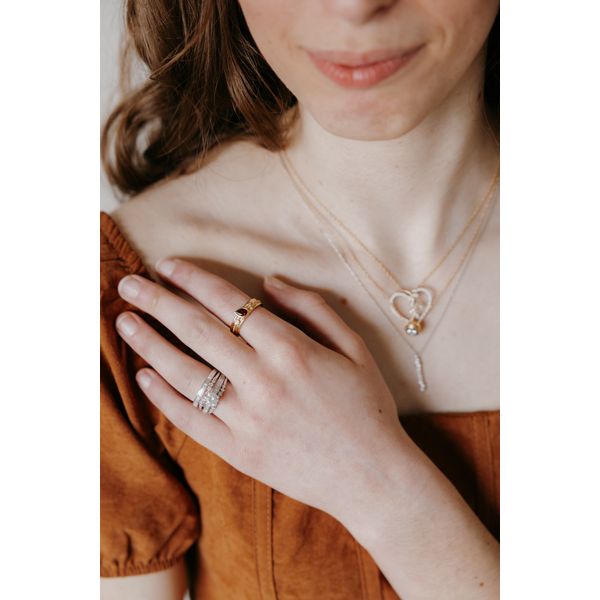 14k Yellow Gold Wrap Ring - Image 5
