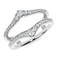 14k White Gold Ring Insert